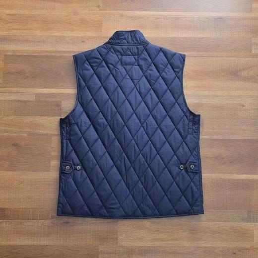 F030639轻面料秋冬男士Beaton美式复古巴恩风菱格绗棉夹克马甲 商品图4