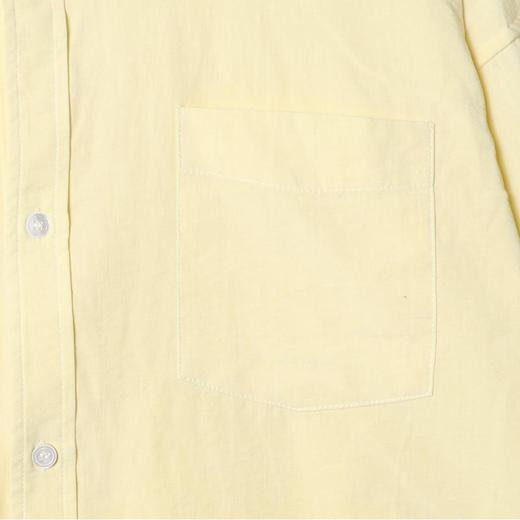 SDSA男士秋冬新款痞帅男装简约基础款纯色口袋翻领长袖衬衫百搭 商品图2