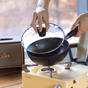 Veloson温仑山·小铁锅｜高纯度窒化，烹饪全能，一口锅只有0.5kg！