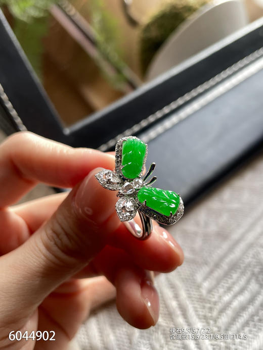 6044902，蝴蝶戒指。具体价格微信咨询 商品图5