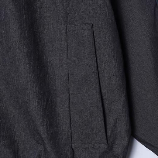 SDSA男装2026新款高贵轻奢做旧风格字母印花拉链立领夹克百搭时尚 商品图2