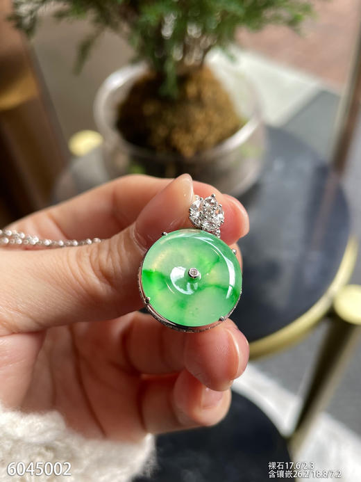 6045002，平安扣吊坠。具体价格微信咨询 商品图5