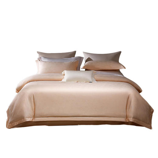 【代发】80s全棉提花四件套玫瑰印象 绎生活春夏款全棉床上用品 商品图4