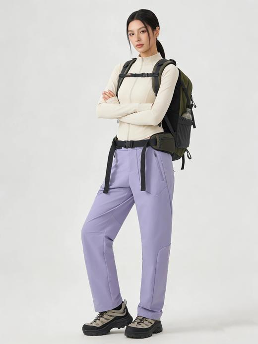 【防泼耐磨 版型显瘦】情侣百搭休闲户外软壳裤（E99-2026015） 商品图11