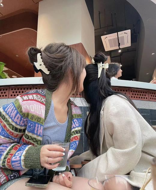 F030652醋酸材质极简线条点缀使者鲨鱼夹抓夹 商品图7