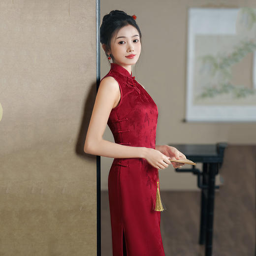 改良年轻款女高级感敬酒服订婚服	 WZY9155 商品图2
