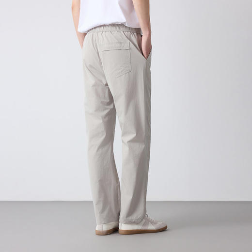 墨麦客城市运动直筒纯色休闲裤男2026春新款松紧腰男士裤子91579. 商品图4