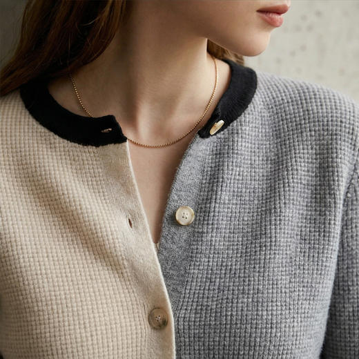 PALUOPO/PL圆领女开衫ET22760R-A/约重250g帕罗 商品图4