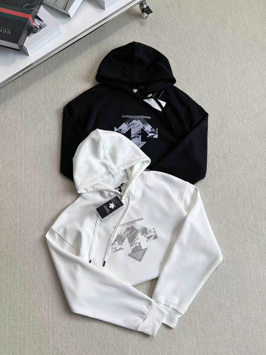 F030624棉质混纺休闲运动宽松舒适男士连帽卫衣 商品图1