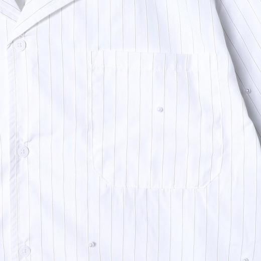 SDSA男装2026新款高贵轻奢简约细条纹长袖衬衫立体珠子装饰百搭 商品图2