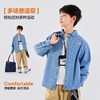 Bluem男童衬衫儿童牛仔外套春季新款男孩衬衣青少年上衣长袖衣服Z6ACS045 商品缩略图2