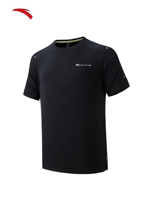 安踏零压速干T丨C100美利奴羊毛速干衣跑步短袖男夏T恤152625101 商品图3