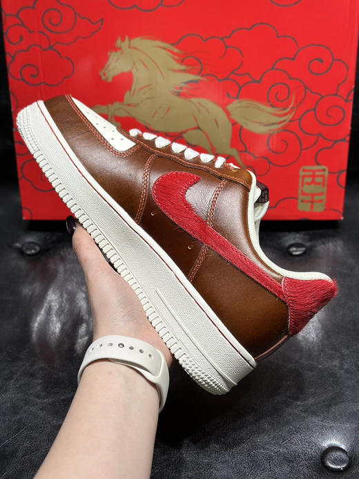 春季特惠💰430 马年限定 # NK Dunk LOW Year Of The Horse 空军一号 防滑耐磨 低帮 板鞋 男女同款 马到功成 迎新 限定款 商品图4