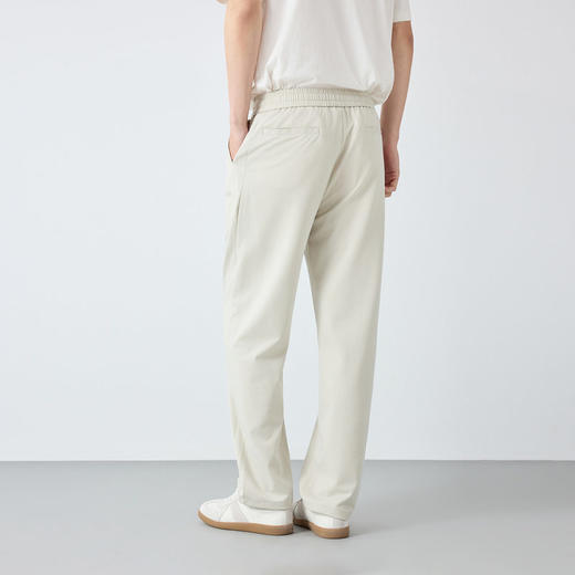 墨麦客男装高智通勤休闲裤男2026春季新款松紧腰抽绳裤子男91573. 商品图4