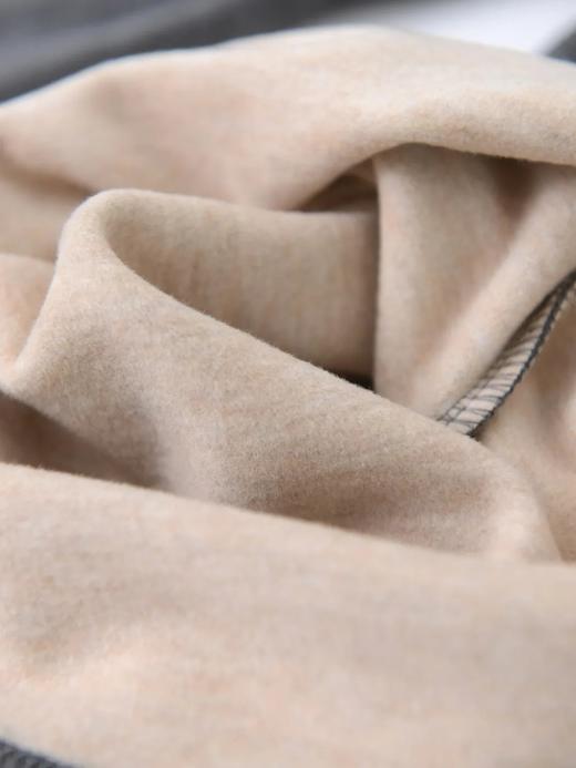 F030609棉花糖云端般柔软蚕丝羊绒空混纺女士阔腿裤 商品图11