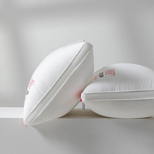 日式无印三防枕芯良品枕头a类单人酒店民宿枕防油防水防污柔软枕 商品图2