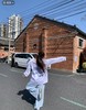 F030683春季新品休闲三叶草印花情侣圆领长袖T恤卫衣 商品缩略图3