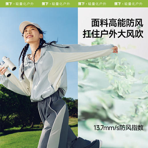 【春上新】【2件8折】6楼蕉下女士速干防风防晒衣（常规款）WS84025吊牌价349 商品图1