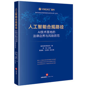 人工智能合规路径：AI技术落地的法律边界与风险防范   盈科律师事务所编 李悦主编 裴晴晴 王启航副主编 法律出版社 