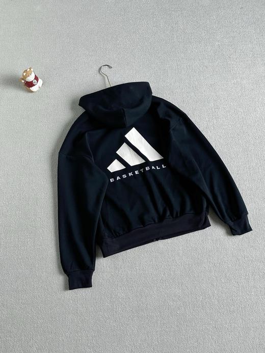 男女情侣款运动休闲连帽开衫针织卫衣外套 商品图3