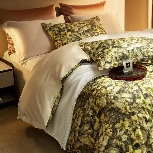 【代发】80s纯棉弗西西亚印花四件套 绎生活春夏款全棉床上用品 商品图3