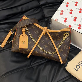 LV 老花 Carry all bb 斜挎包