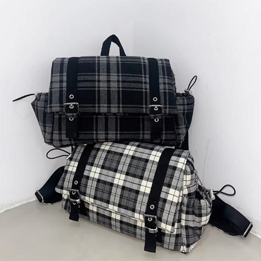 裁缝学苑AS642小众设计复古机能风格纹双肩背包纸样女装服装样板 商品图5