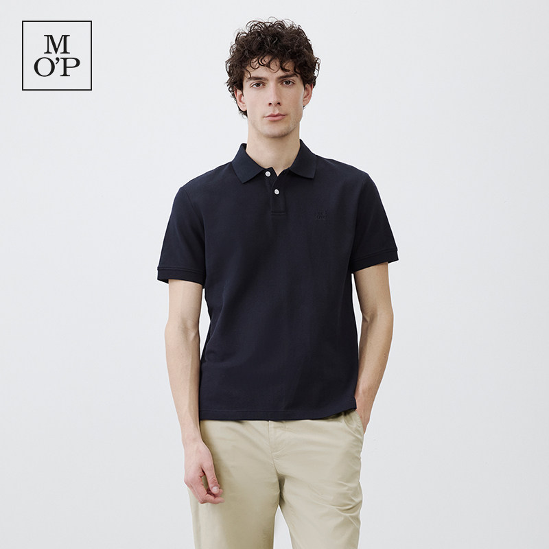 【爆品主推】Marc O'Polo/MOP春夏新款休闲经典刺绣logo高级感短袖男T恤Polo衫