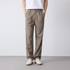 墨麦客高智通勤直筒男士裤子2026春季新款中腰长裤休闲裤男91578. 商品缩略图3