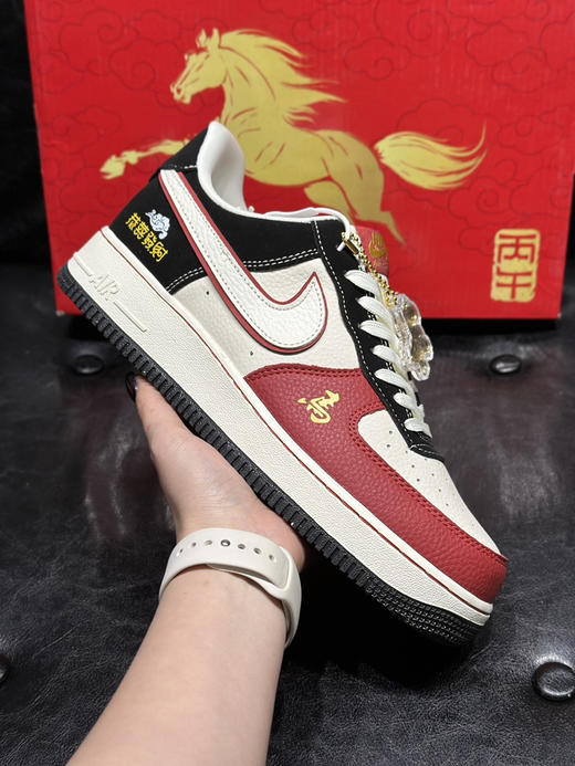 春季特惠💰430 马年限定 # NK Dunk LOW Year Of The Horse 空军一号 防滑耐磨 低帮 板鞋 男女同款 马到功成 迎新 限定款 商品图3