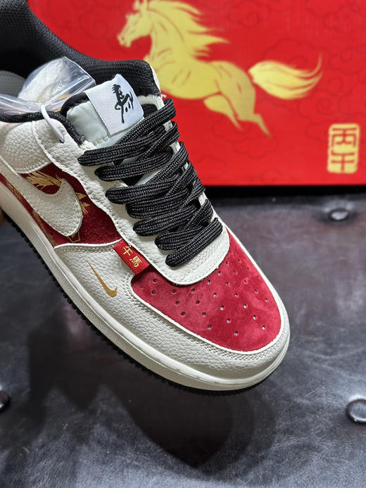 春季特惠💰430 马年限定 # NK Dunk LOW Year Of The Horse 空军一号 防滑耐磨 低帮 板鞋 男女同款 马到功成 迎新 限定款 商品图7