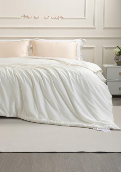 【堂皇】堂皇好梦连连桑蚕丝春秋被-白色 商品图1