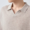 墨麦客男装高智通勤海鸥领Polo衫男2026春季新款亚麻棉短袖75213. 商品缩略图3