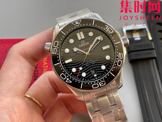 欧米茄JVS海马300米系列 原装开模 黑海马 男士腕表 表径42mm 商品图1