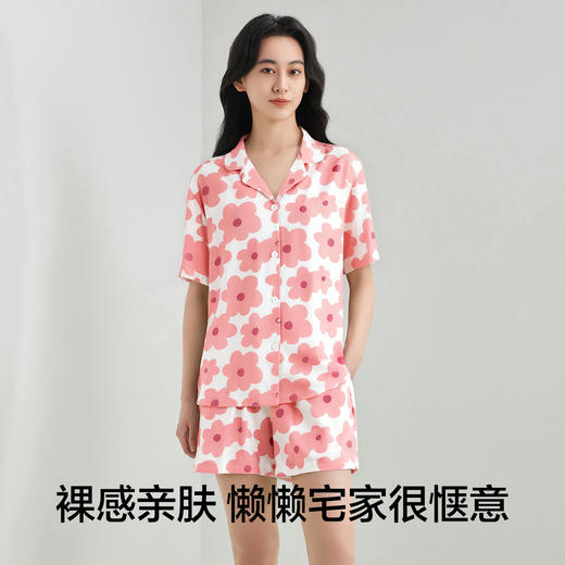 【清仓捡漏】【M-XXL】【有棵树】女士夏季碎花睡衣套装 商品图7
