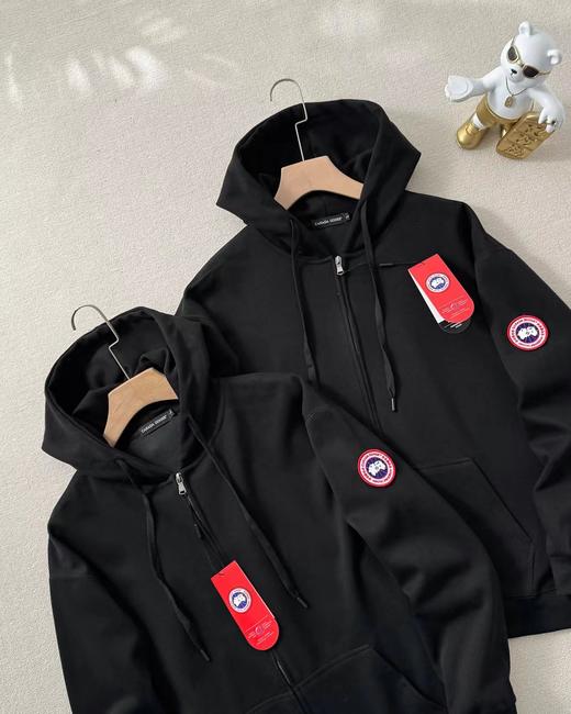 F030658春季新品休闲宽松男士舒适透气连帽卫衣外套 商品图2