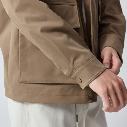 墨麦客男装高智通勤灯芯绒领外套男2026春新款大口袋夹克男81571. 商品图3