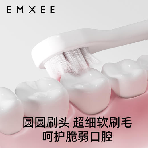 【洗浴用品】EMXEE嫚熙独角兽防戳软毛牙刷 商品图3