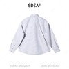 SDSA男装2026新款高贵轻奢韩版简约格子双翻领长袖衬衫百搭衬衣 商品缩略图4