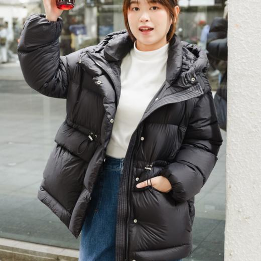 抽绳连帽羽绒服|95%霍尔多巴吉白鹅绒，舒适保暖，持久蓬松 商品图3