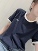 赛琳 25ss经典织带短袖T恤 男女同款 黑色/蓝色（DY） 商品缩略图7