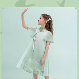 笛莎/Deesha 【观山见】2026年夏季新款女童连衣裙