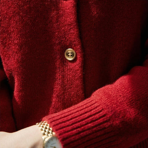 PALUOPO/PL翻领女开衫ET20132R-C/约重310g帕罗 商品图7