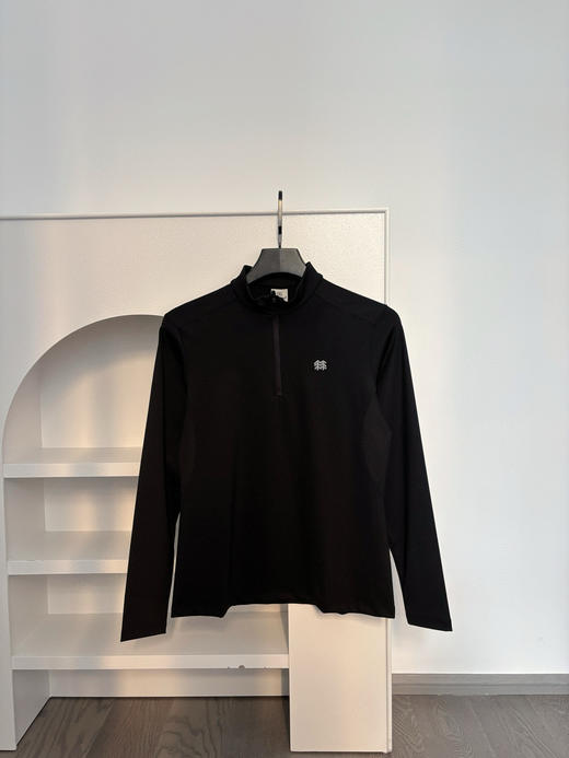 点此购买 可隆户外休闲衣女士微拉绒半拉链长袖T恤 qk 341425 商品图5