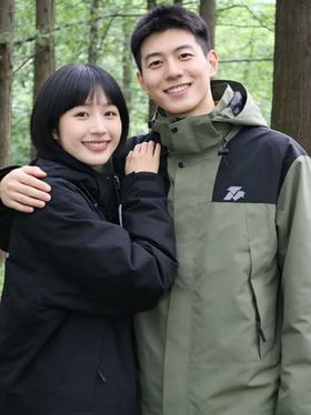 【春秋夹克风衣】四季可穿无内胆单冲可拆卸帽外套上衣03h