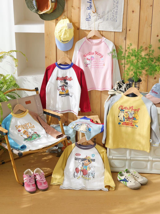 开学特价!!预售10个工作日|patadog蓝狗·涂鸦画作糯糯T恤 商品图2