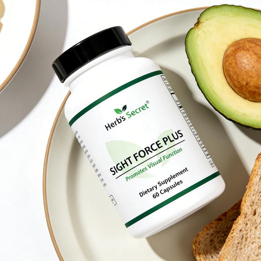 Herb’s Secret Sight Force Plus加强版复合精华护眼胶囊60粒 叶黄素玉米黄质胶囊 商品图4