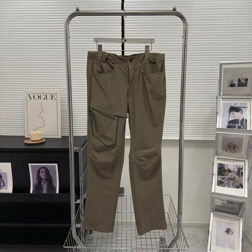 F0306131男款运动高强度耐磨立体剪裁日常通勤户外休闲高弹速干冰丝面料耐磨徒步登山软壳裤 商品图3
