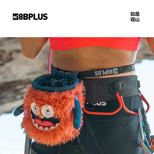 8BPLUS新品攀岩粉袋小怪物EDDIE｜停不下来的狠角色粉袋正品 商品图1