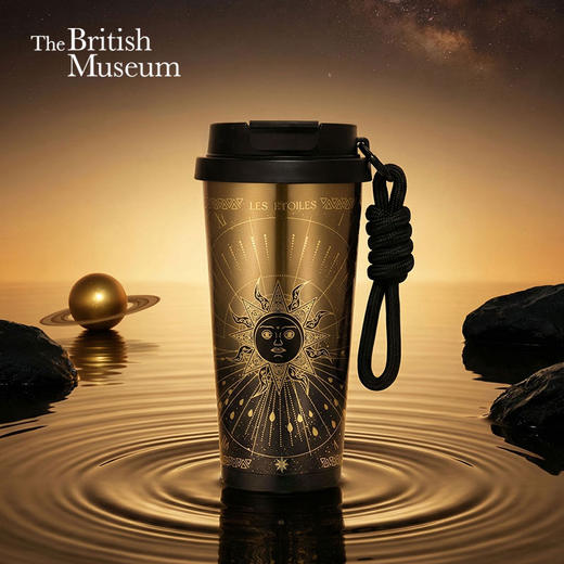 大英博物馆 欧洲文化艺术系列 熠熠星空便携咖啡保冷保温杯 商品图0